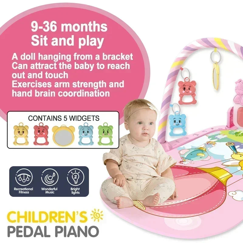 Baby Fitness Stand Music Play Gym